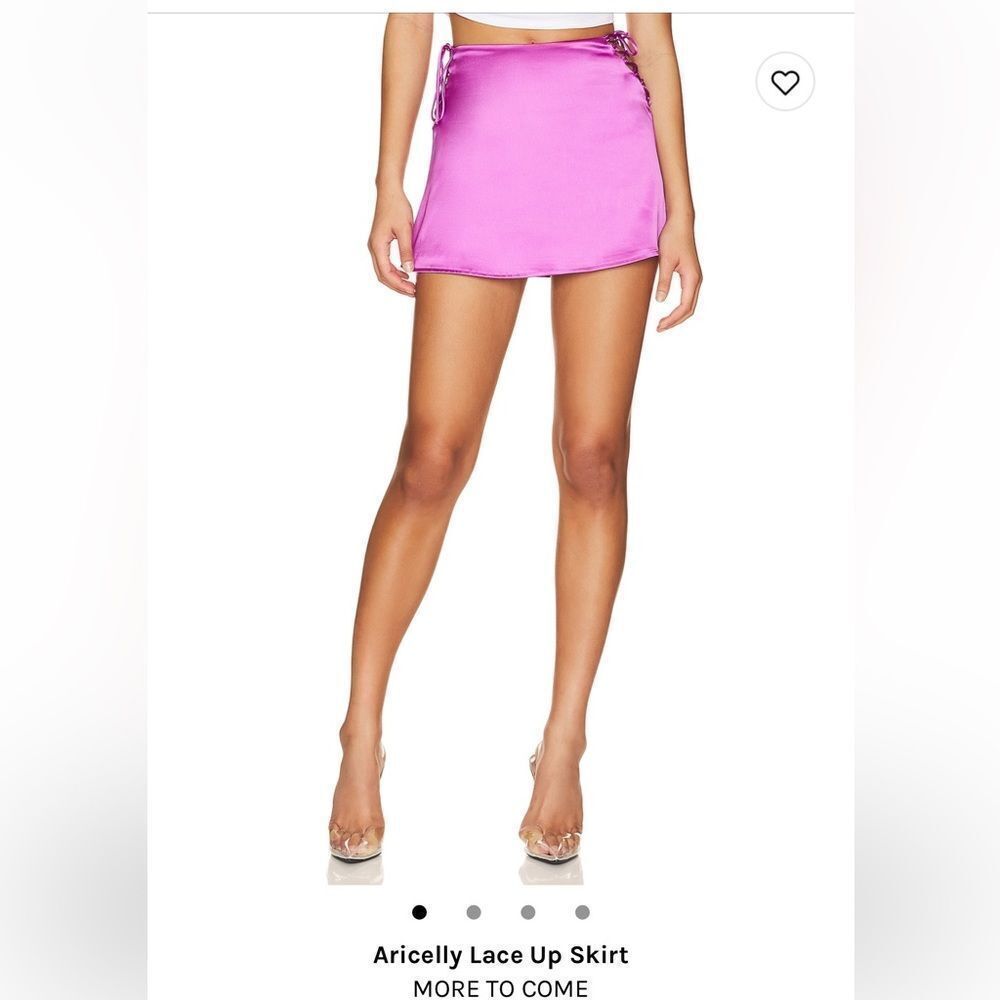 Revolve Aricelly lace up skirt - size Xs - NWT